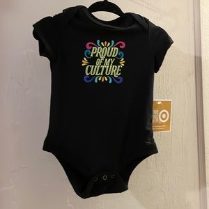 NWT “Proud of My Culture “ Onesie- Size 0 - 3 months
